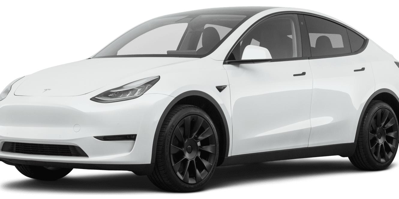 TESLA MODEL Y 2021 5YJYGDEE1MF231345 image